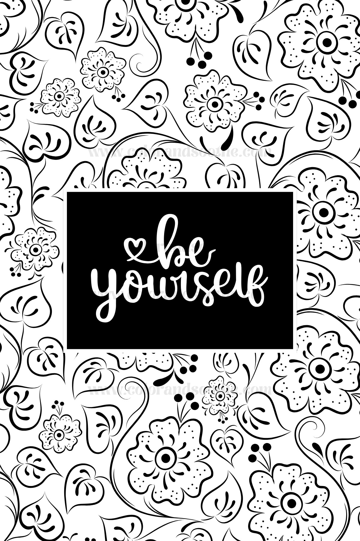 Be Yourself 4x6