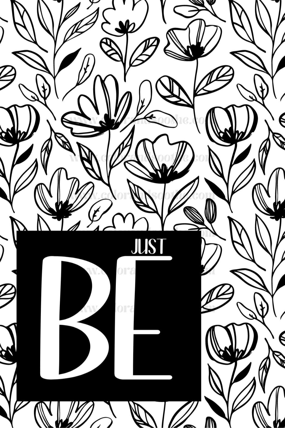 Just Be 4x6