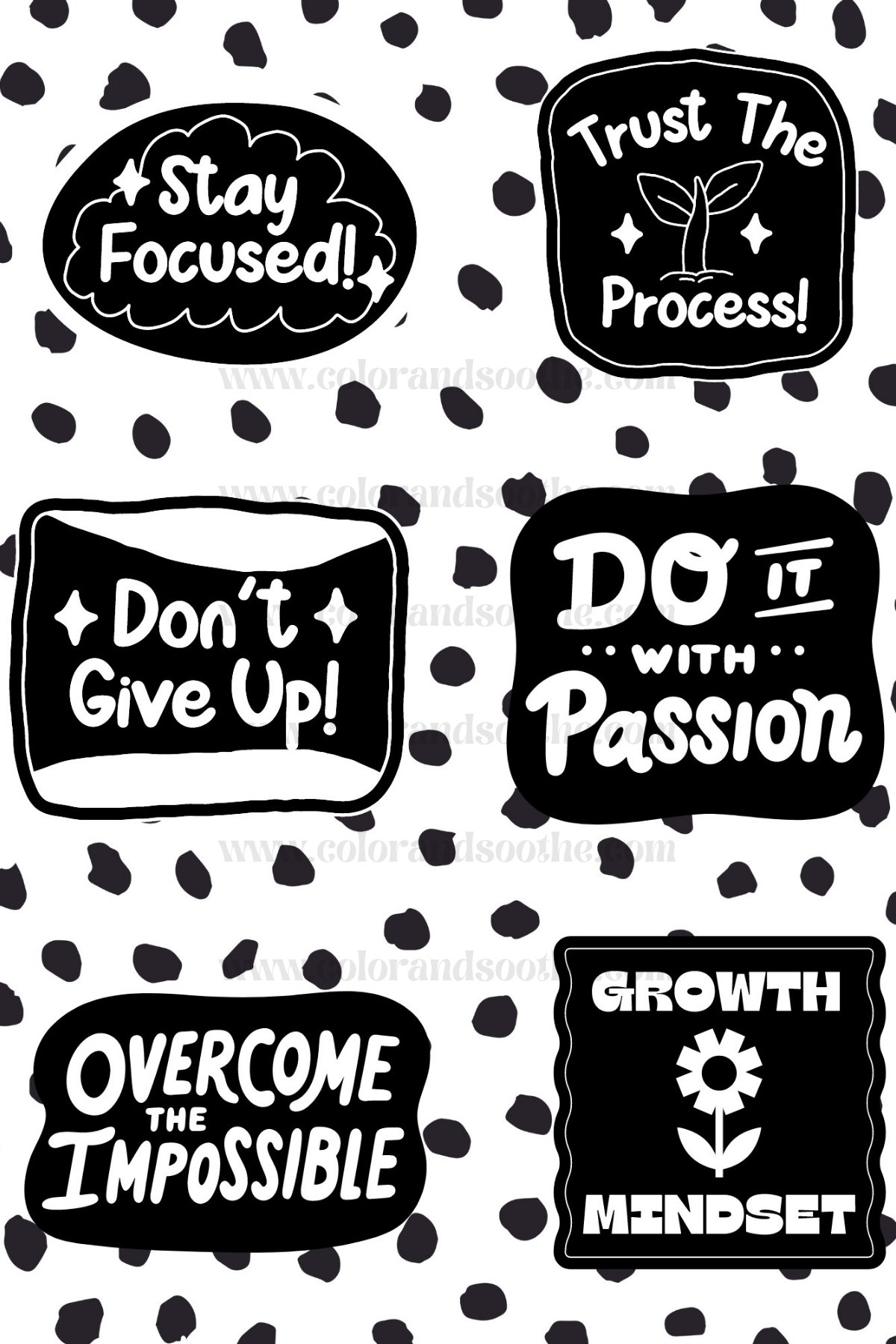 Affirmations 4x6