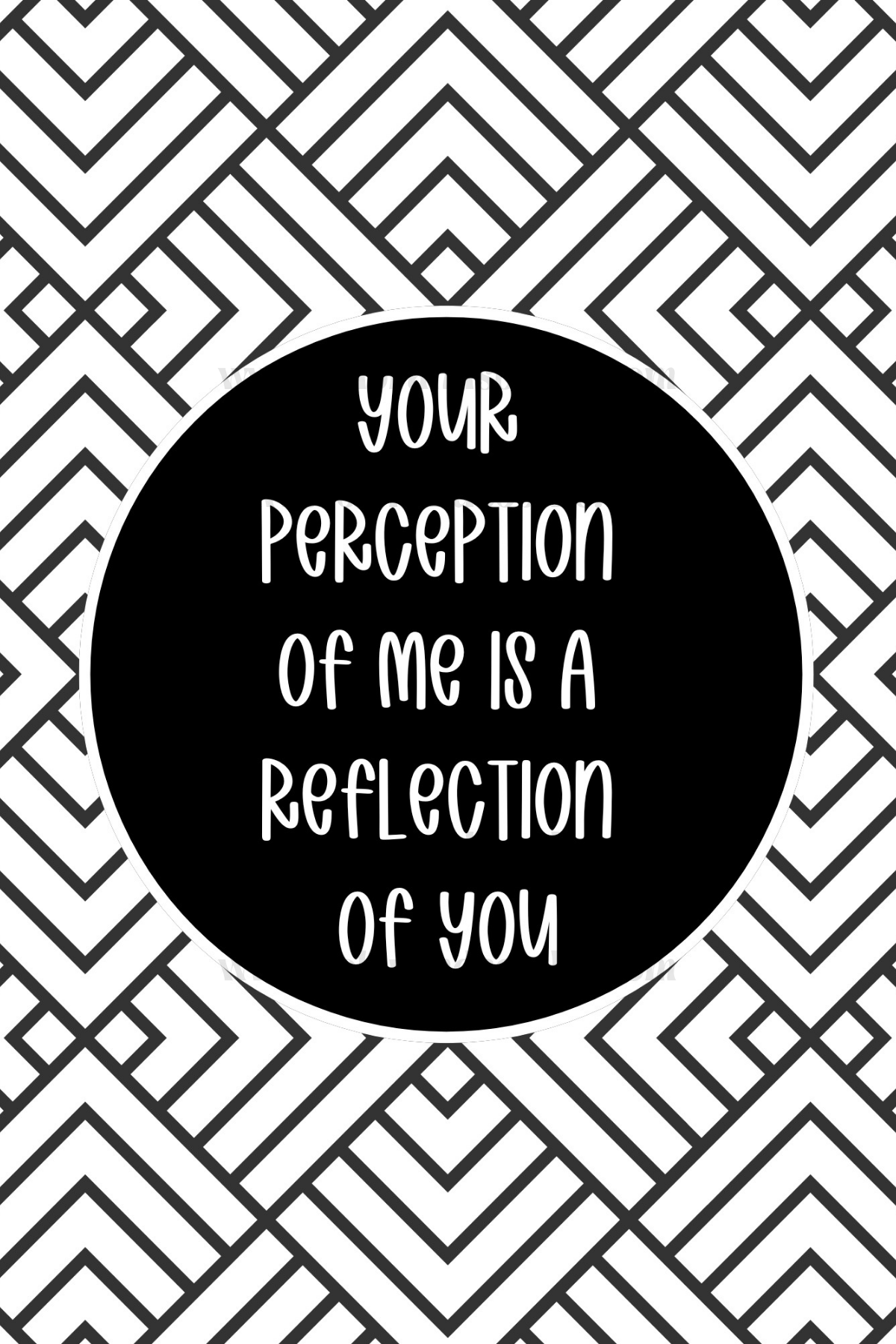 Your Perception of Me 4x6
