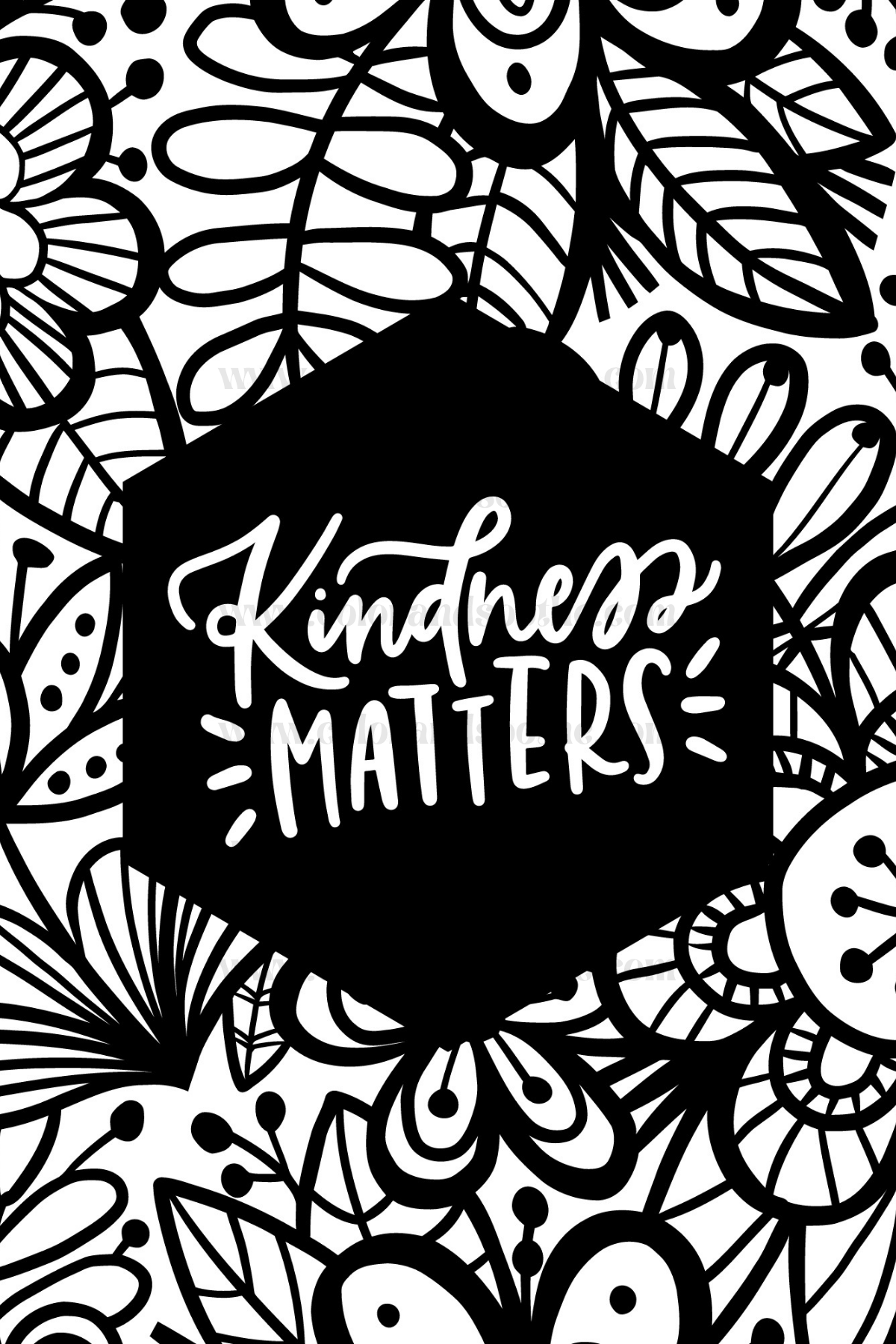 Kindness Matters 4x6