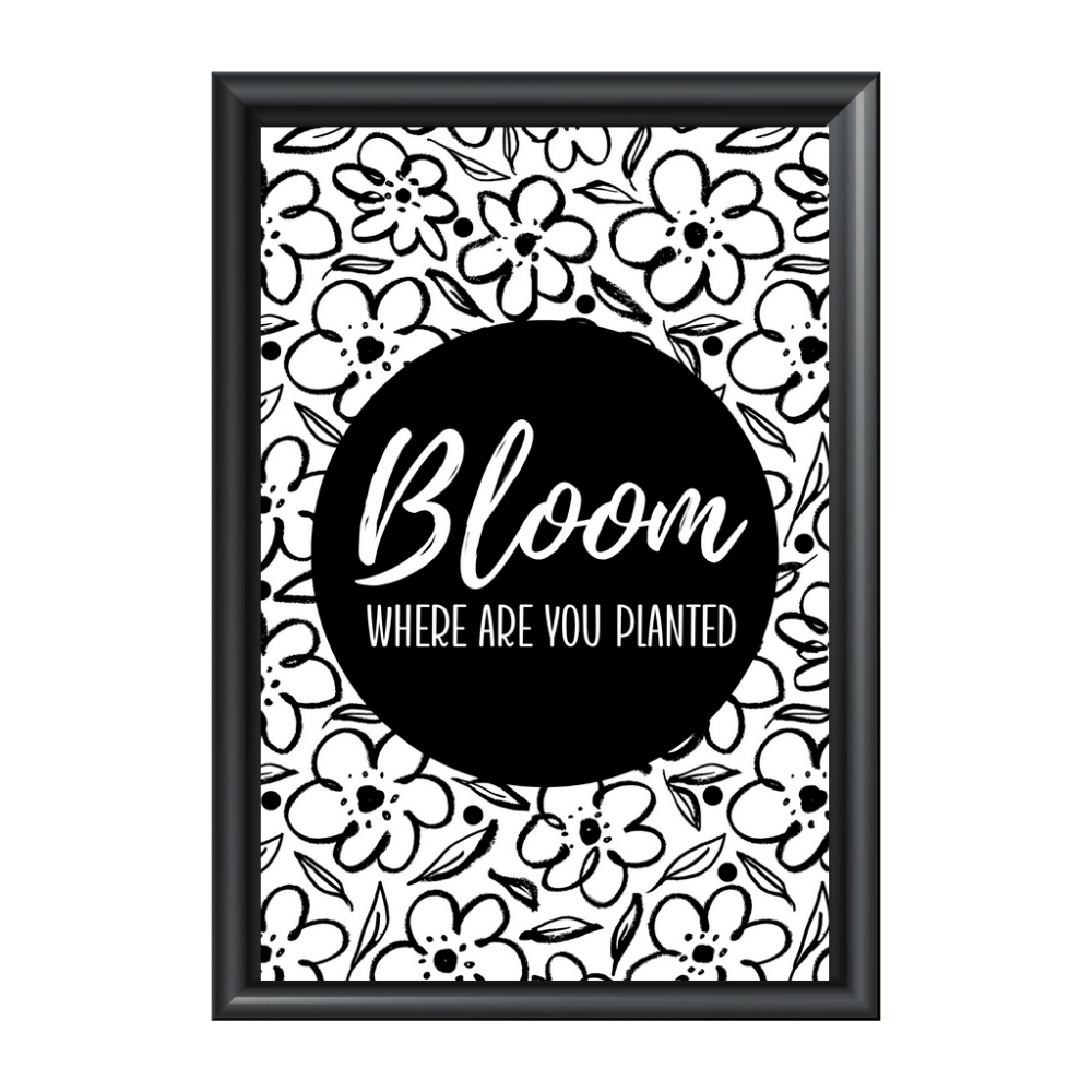 Bloom Where You are Planted