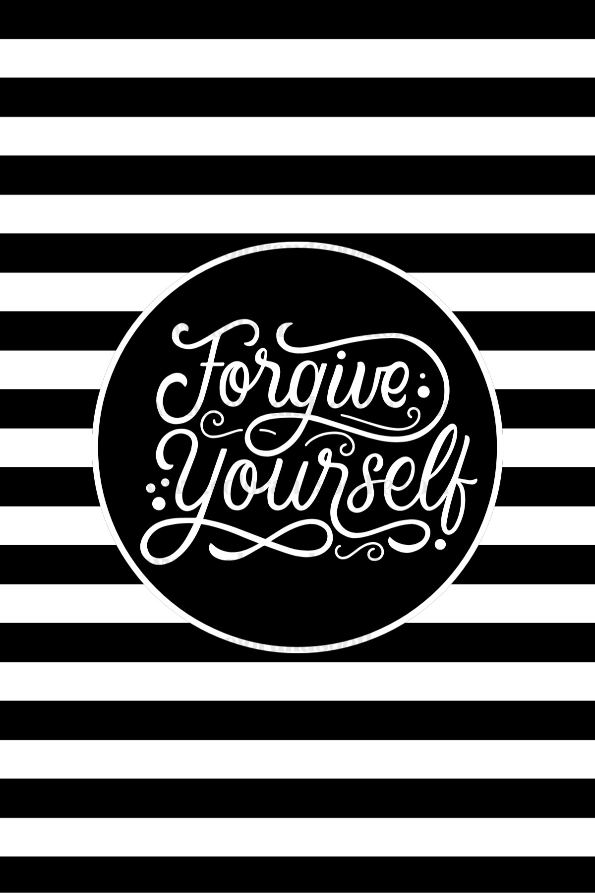 Forgive Yourself 4x6