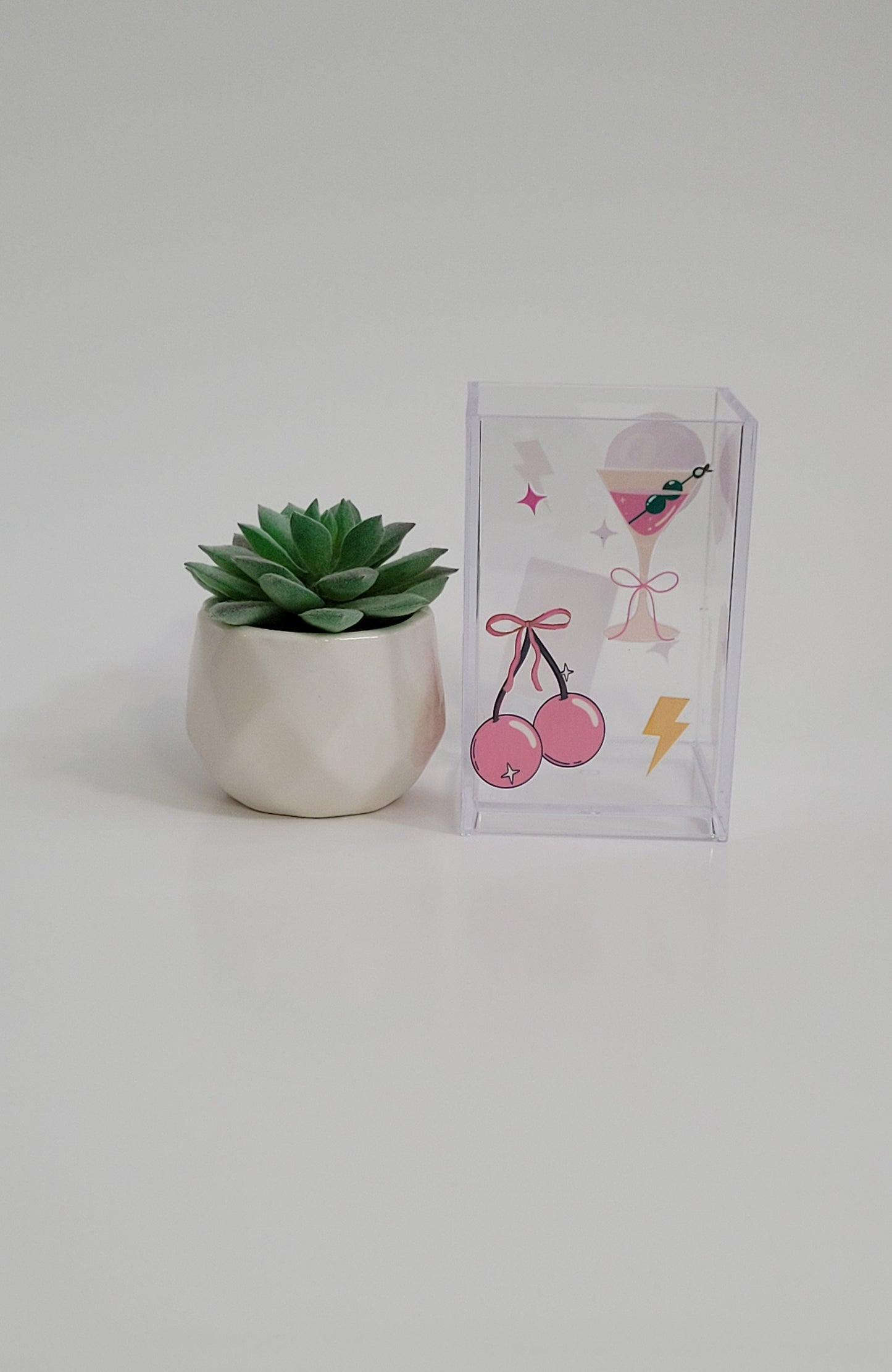 Wish Me Luck Pencil Holder