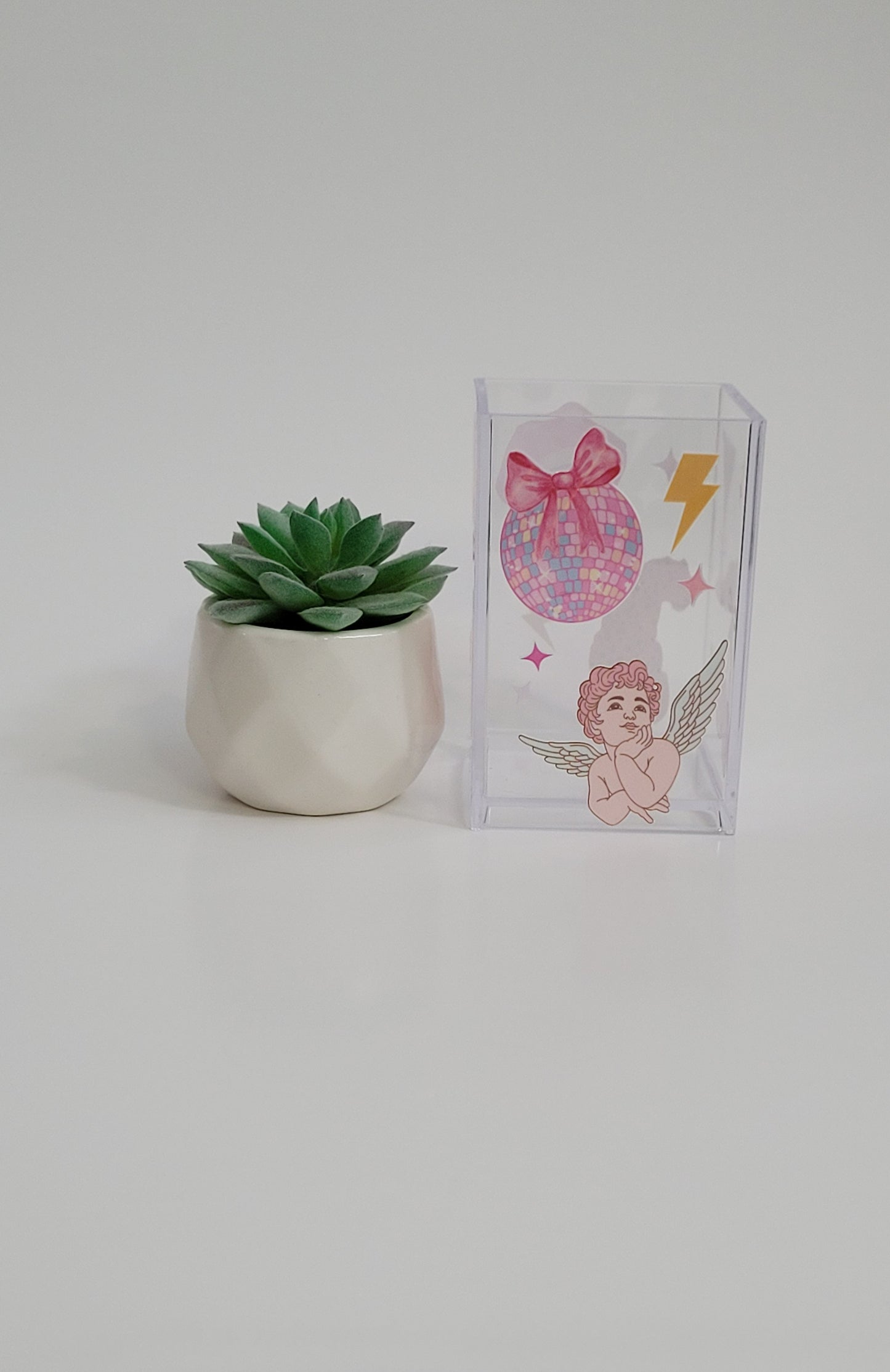 Wish Me Luck Pencil Holder