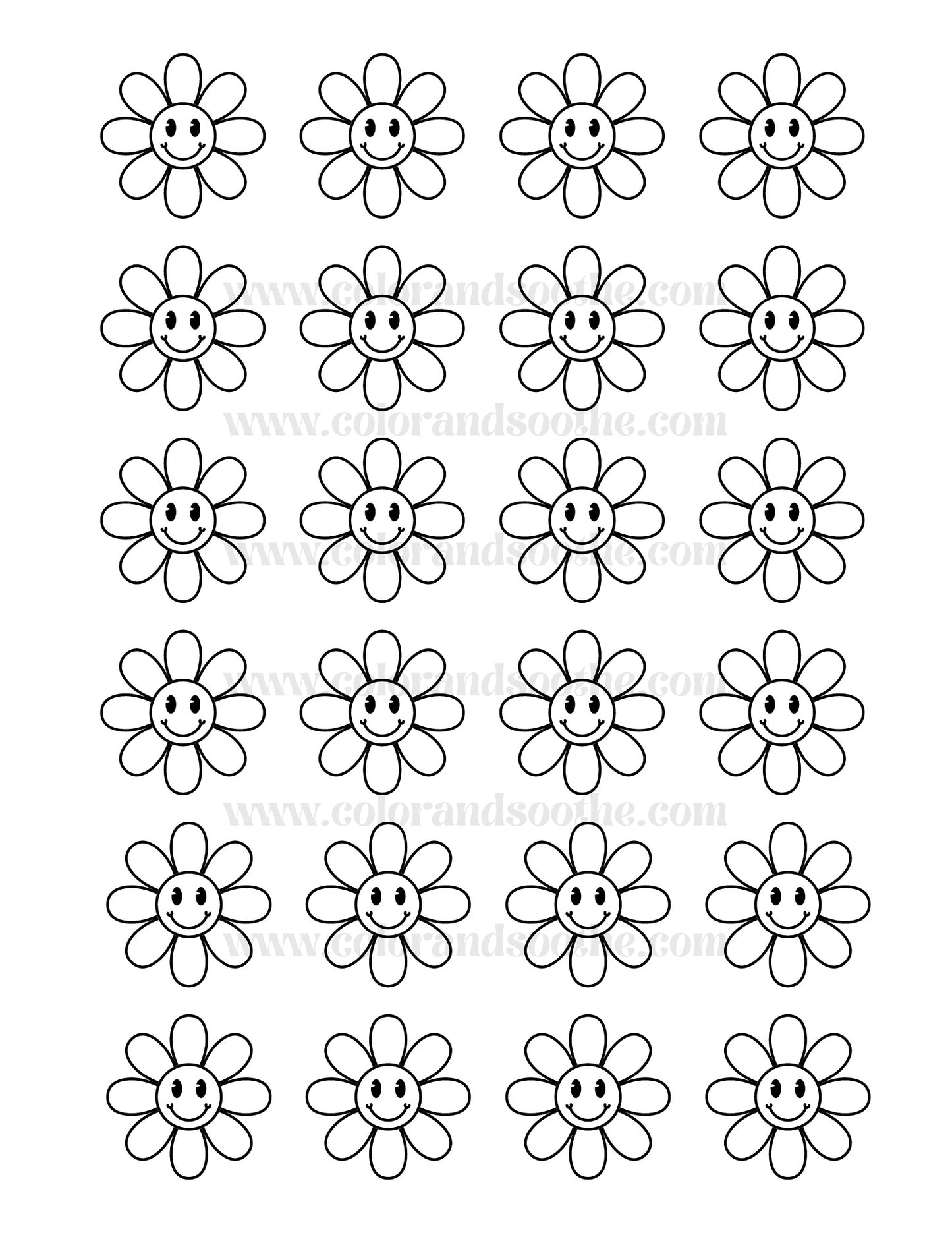 Groovy Smiley Faces