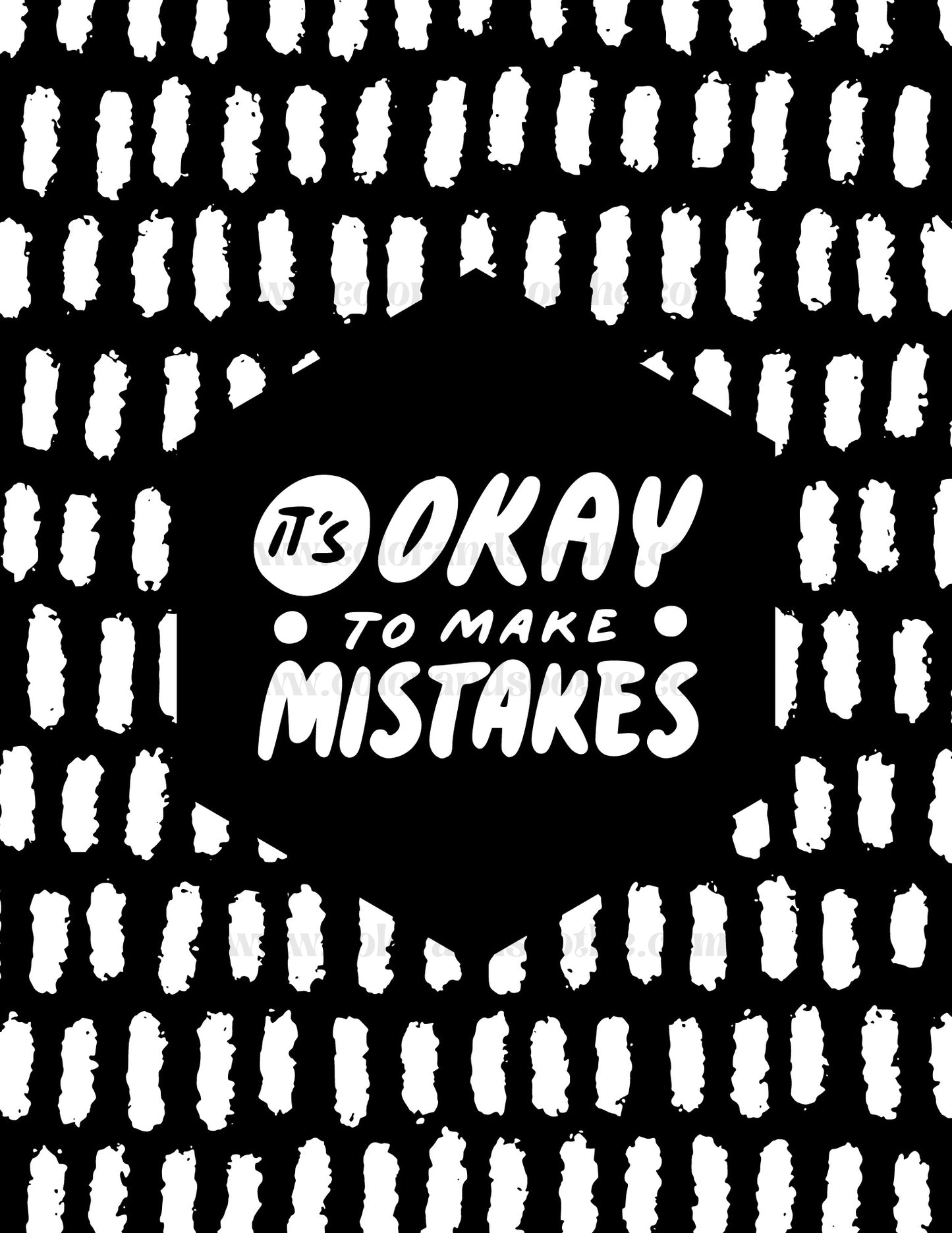 It's Okay to Make Mistakes