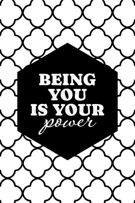 Being You 4x6