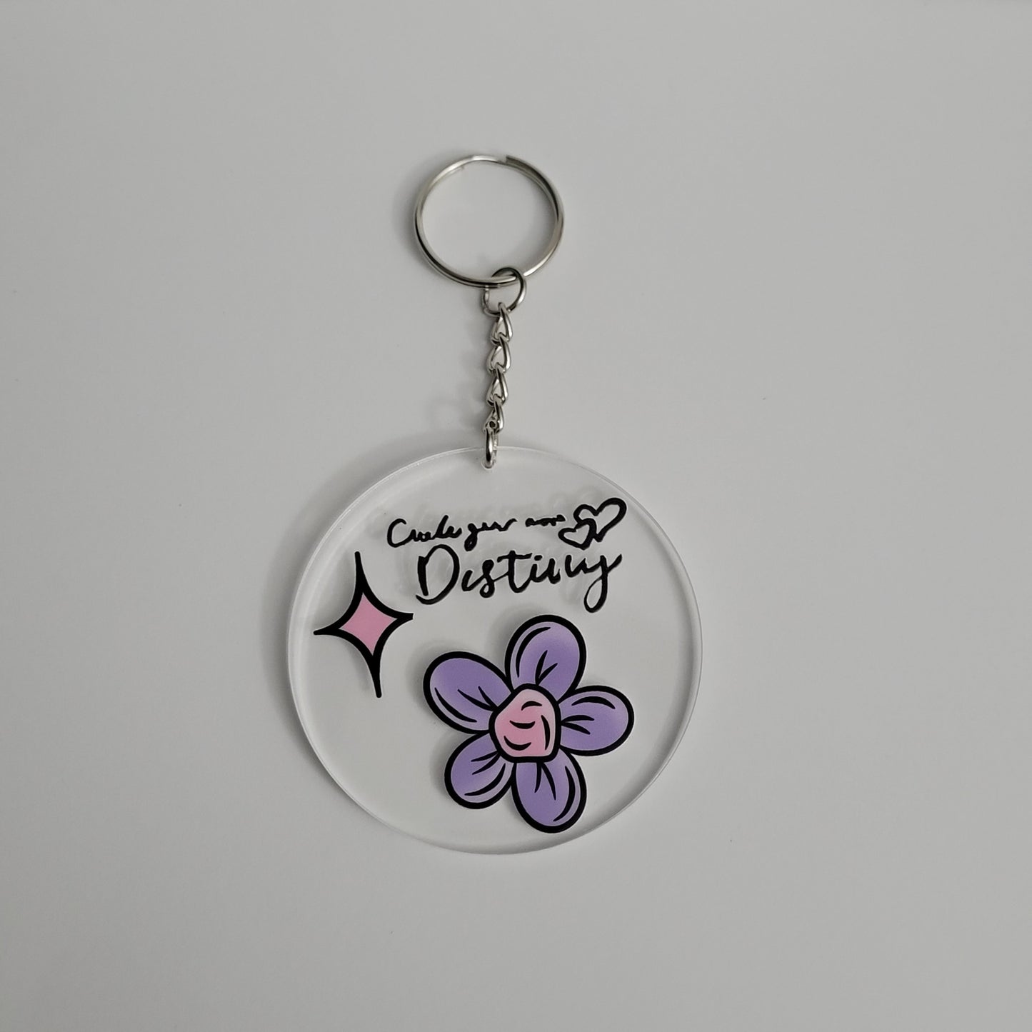 Create Your Own Destiny Acrylic Keychain