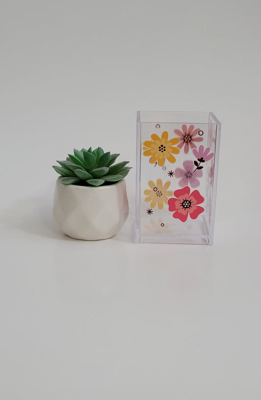 Spring Florals Pencil Holder