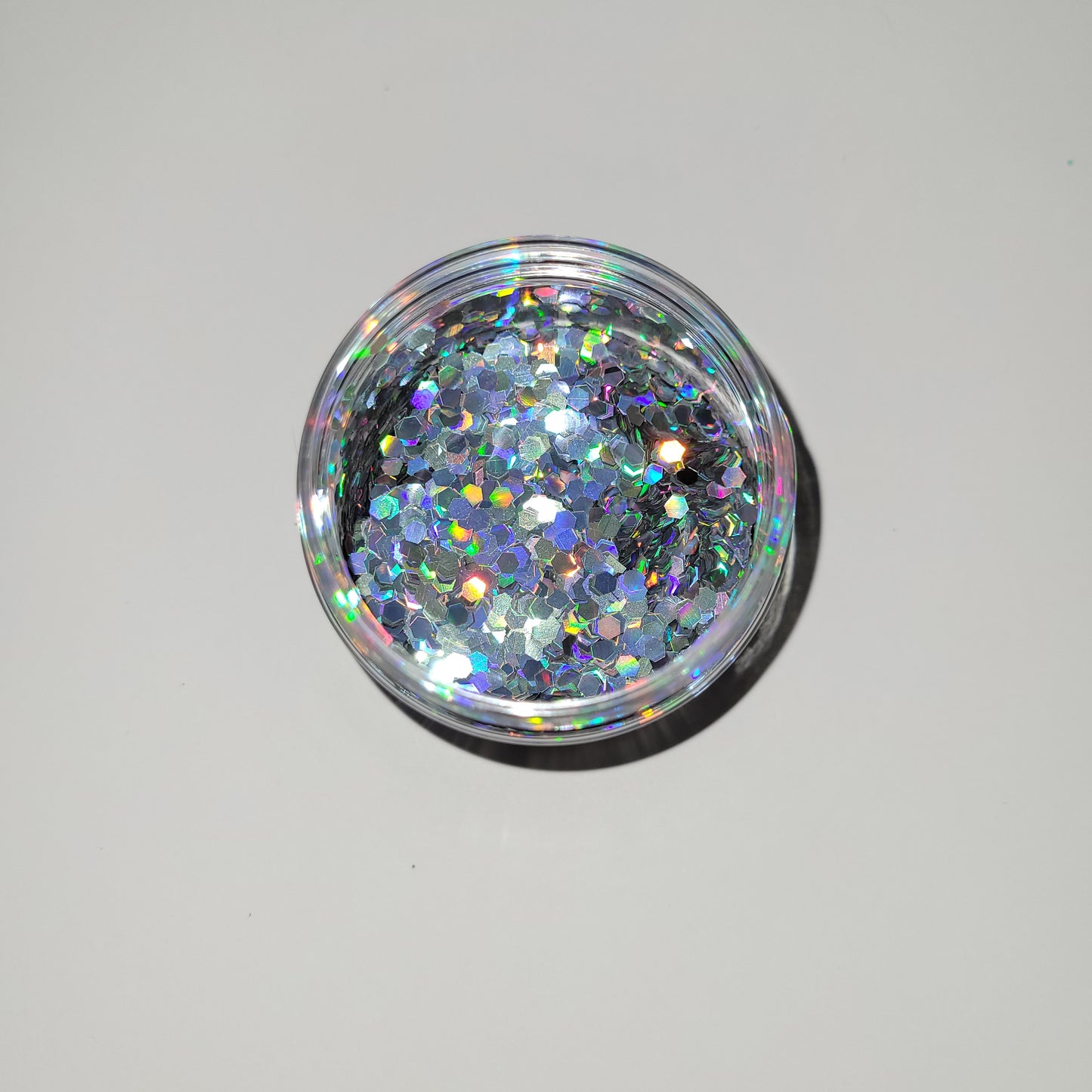 Silver Hexy Confetti