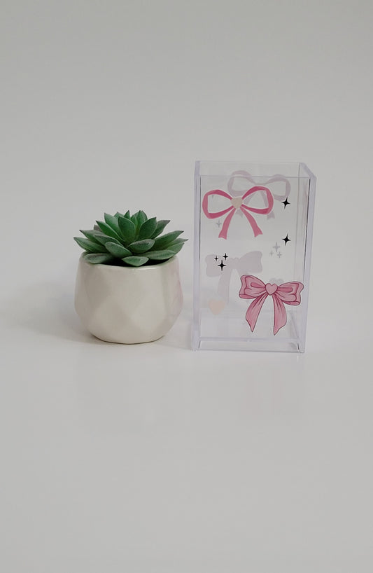 Coquette Bows Pencil Holder