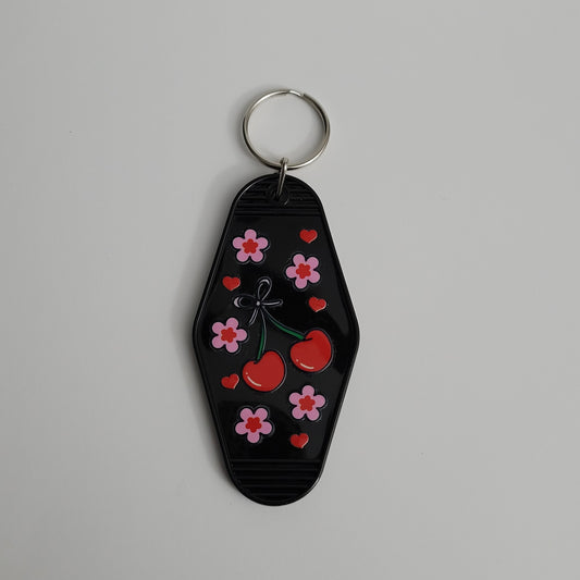 Cherry Blossoms Hotel Keychain