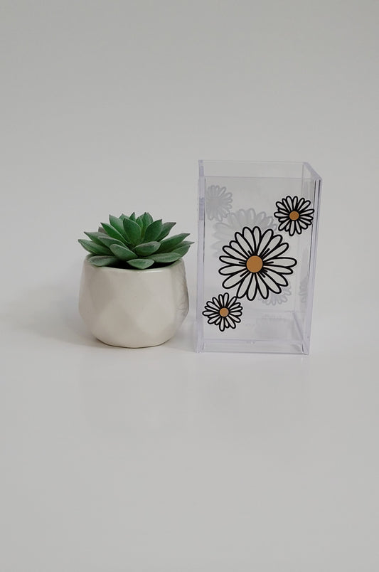 Daisies Pencil Holder