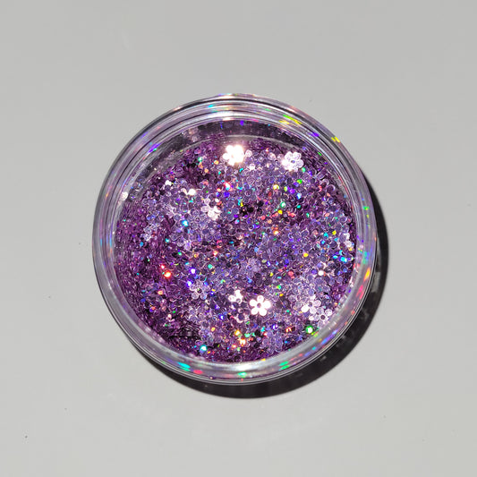 Purple Flower Confetti