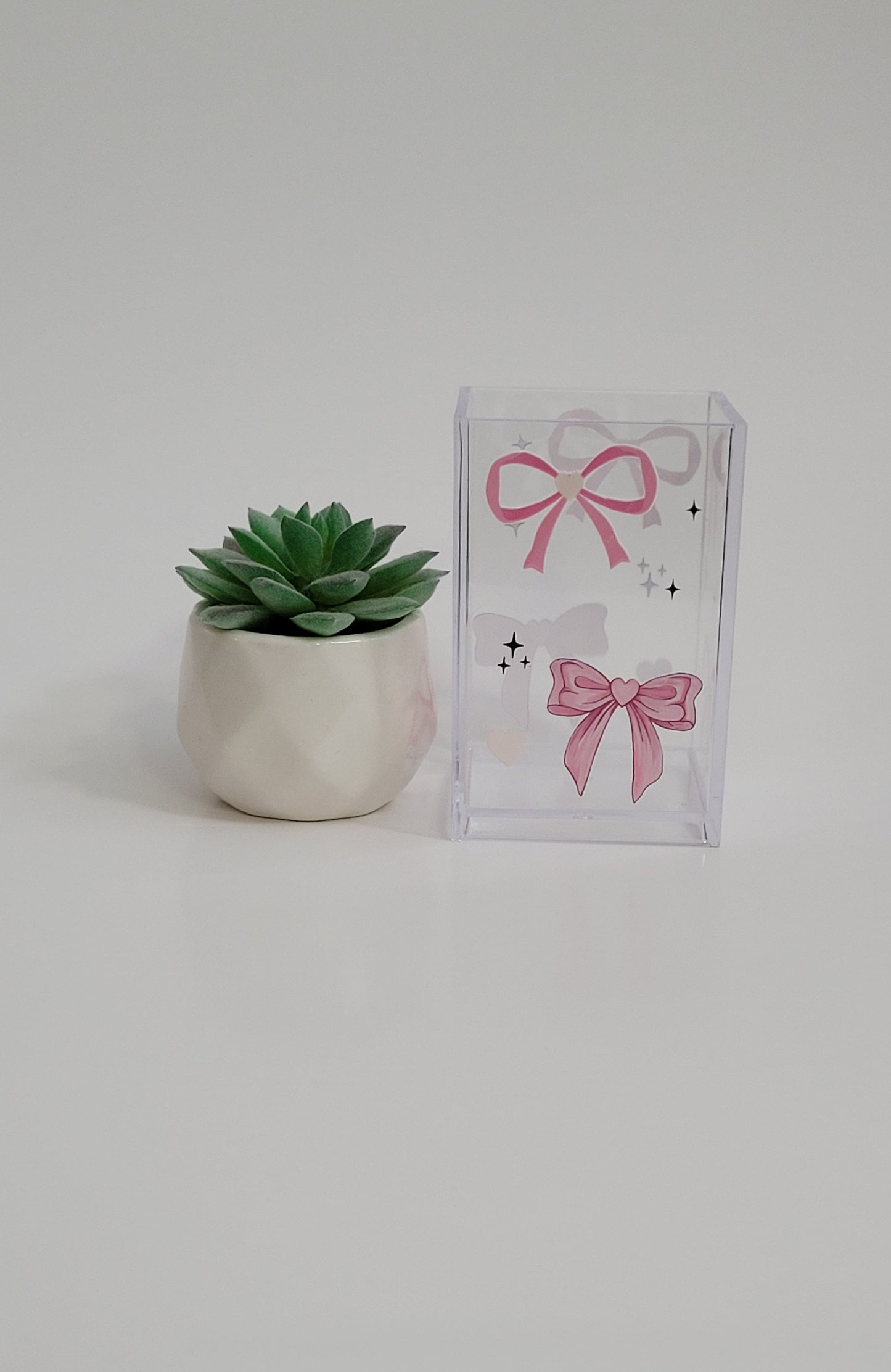 Coquette Bows Pencil Holder