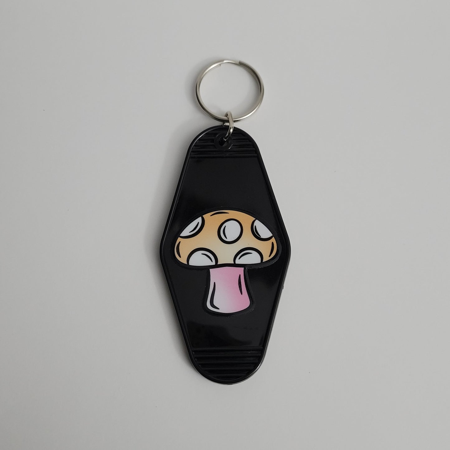 Mushroom Hotel Keychains