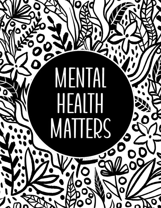 Mental Health Matters Floral