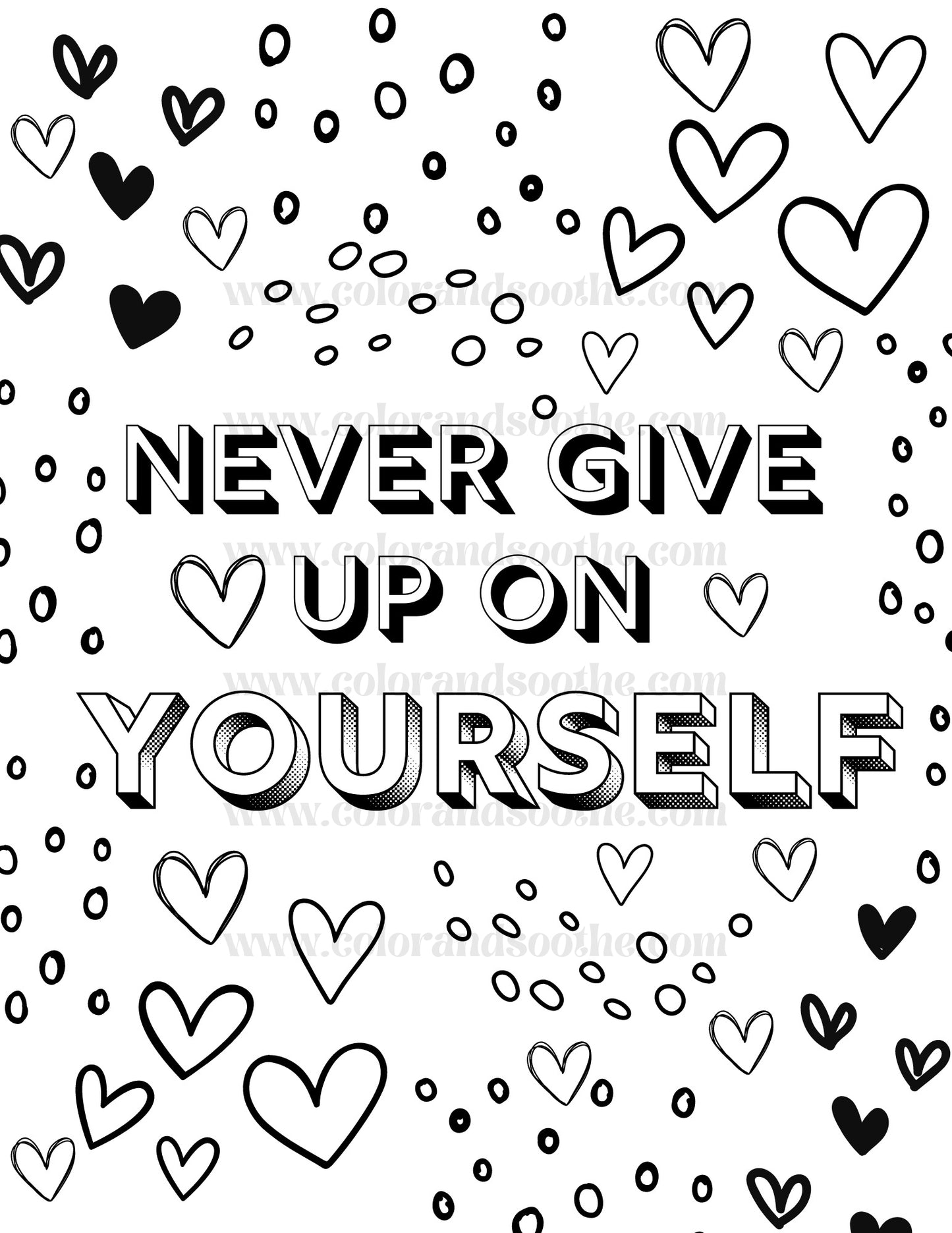 Never Give Up on Yourself