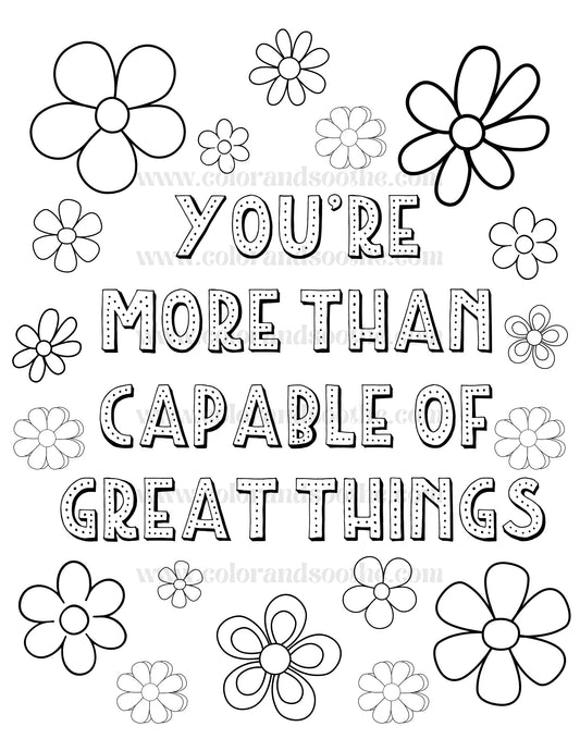 You're More Than Capable